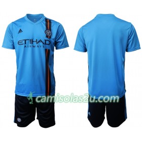 Camisolas de Futebol New York City FC Criança Equipamento Principal 2019/20 Manga Curta